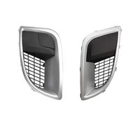 HPZPRPCEW Cadre De Phare Antibrouillard Pour Pare-chocs Avant Voiture Coque Calandre Garniture Couvercle Capot Pour Buick Pour Regal GS 2012-2017(Gauche et Droite)