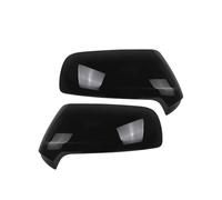HPZPRPCEW Capot De Rétroviseur Latéral Auto Pour Citroën C3 2008-2017 Pour C4 Pour Picasso 2006-2013 Argent/Noir(Noir brillant,1 paire)
