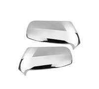 HPZPRPCEW Capot De Rétroviseur Latéral Auto Pour Citroën C3 2008-2017 Pour C4 Pour Picasso 2006-2013 Argent/Noir(Chrome,1 paire)