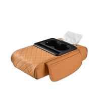 HPZPRPCEW Car Armrest Box Pour 7.5cm Thicken Height Pad Pour Arm Rest Cushion Pour Pocket Pour Tissue Cup Holder Pour Memory Cotton Elbow Support