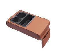HPZPRPCEW Coussin D'accoudoir Auto Porte-goblet Arrière Siège Arrière Support De Coude Rehaussé Support D'accoudoir Véhicule(Brun)