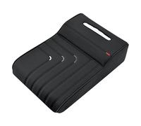 HPZPRPCEW Coussin Rehausseur D'accoudoir De Voiture Avec Boîte À Mouchoirs Housse Pour Console Centrale(NOIR)