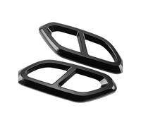 HPZPRPCEW Embout De Silencieux D'échappement Arrière En Acier Inoxydable Noir Pour Mercedes Pour Benz GLC X254 C254 2022 2023 2024