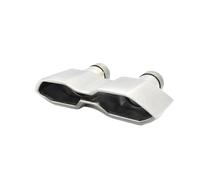 HPZPRPCEW Embout D'échappement Carré En Acier Inoxydable Pour Pour Focus ST 2017 1 Pièce Accessoire Pour Système