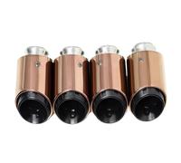 HPZPRPCEW Embout D'échappement De Rechange En Acier Inoxydable Noir Pour Cayenne Pour Turbo 4.8T 2011 2012 2013 2014(Triple Bronze)