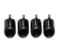 HPZPRPCEW Embout D'échappement Triple Noir En Acier Inoxydable 304 Pour Panamera 4S 2.9T Cylindrée 2017 2018 2019 2020 2021 2022 2023 2024
