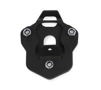 HPZPRPCEW Extension De Béquille Moto Plaque Latérale Pour Royal Enfield Pour Himalayan 400 411 411cc BS4 2020 2021 2022 2023(NOIR)