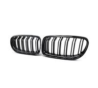 HPZPRPCEW Grille De Calandre Avant Voiture Brillant 2 Lignes Double Barre Pour Série 3 E90 E91 2009 2010 2011 2012 Styling Automobile
