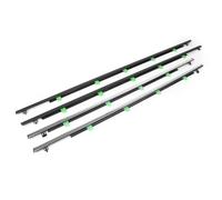 HPZPRPCEW Joint D'étanchéité Pour Vitre De Voiture Pour CRV CR-V 2007-2011 Bande Moulure Porte Latérale Chromée Bandes Pour Extérieure