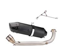 HPZPRPCEW Kit De Mise À Niveau Du Système D'échappement Semi-bleu Pour Moto Pour HUSKY ADV 150 - Accessoires Modifiés(Style F)