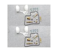 HPZPRPCEW Kit De Réparation De Carburateur Pour Moto Pour XL600V Pour Transalp Pour XL600 V XL 600 600V 1987-2000 Membrane Et Pointeau De Flotteur(Style f)