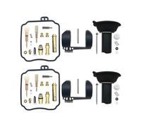 HPZPRPCEW Kit De Réparation De Carburateur Pour Moto Pour YAMAHA Pour V-STAR GSTAR XVS650 Diaphragme À Flotteur Jeu De Vis D'accélérateur Aircut(Style f)