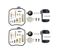 HPZPRPCEW Kit De Réparation De Carburateur Pour Moto Pour YAMAHA Pour V-STAR GSTAR XVS650 Diaphragme À Flotteur Jeu De Vis D'accélérateur Aircut(ModèleA)