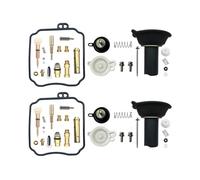 HPZPRPCEW Kit De Réparation De Carburateur Pour Moto Pour YAMAHA Pour V-STAR GSTAR XVS650 Diaphragme À Flotteur Jeu De Vis D'accélérateur Aircut(Style e)