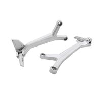 HPZPRPCEW Kit De Repose-pieds Arrière Passager Moto Support Complet Pour Trident 660 Pour TRIDENT660 2021-2025(Argent)