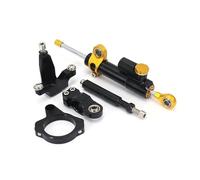 HPZPRPCEW Kit De Support Montage D'amortisseur Stabilisation Direction En Fiber Carbone Pour Moto Réglables Pour Yamaha YZF R7 YZFR7 Yzf-r7 2021 2022 2023(Modèle B)