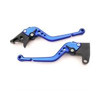 HPZPRPCEW Levier De Frein Et D'embrayage Pour Moto Pour Kawasaki Z750R 2011-2012 Z1000 2007-2016(Bleu,177mm)