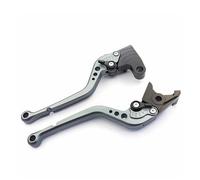 HPZPRPCEW Levier De Frein Et D'embrayage Pour Moto Pour Kawasaki Z750R 2011-2012 Z1000 2007-2016(GRIS,177mm)
