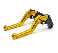 HPZPRPCEW Levier De Frein Et D'embrayage Pour Moto Pour Kawasaki Z750R 2011-2012 Z1000 2007-2016(Or,147mm)