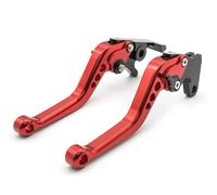 HPZPRPCEW Levier De Frein Et D'embrayage Pour Moto Pour Kawasaki Z750R 2011-2012 Z1000 2007-2016(ROUGE,147mm)
