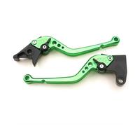 HPZPRPCEW Levier De Frein Et D'embrayage Pour Moto Pour Kawasaki Z750R 2011-2012 Z1000 2007-2016(Vert,177mm)