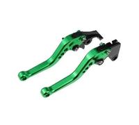 HPZPRPCEW Levier De Frein Et D'embrayage Pour Moto Pour Kawasaki Z750R 2011-2012 Z1000 2007-2016(Vert,147mm)