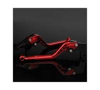 HPZPRPCEW Levier De Frein Et D'embrayage Réglable Pour Moto Pour Suzuki GSXR1000 2001-2004 GSXR750 GSXR600 1996-2003 GSXR GSX-R 600 750 K1 K2 K3(ROUGE,177mm)