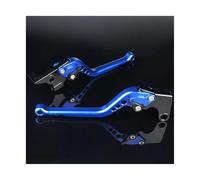 HPZPRPCEW Levier De Frein Et D'embrayage Réglable Pour Moto Pour Suzuki GSXR1000 2001-2004 GSXR750 GSXR600 1996-2003 GSXR GSX-R 600 750 K1 K2 K3(Bleu,177mm)