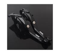 HPZPRPCEW Leviers De Frein Et D'embrayage Réglables En Aluminium 5D Pour Moto Pour Kawasaki Z1000SX Pour Ninja 1000 Pour Tourer Z1000 2011-2016(NOIR)
