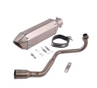 HPZPRPCEW Ligne D'échappement Avant Avec Silencieux DB Killer Pour Moto Pour GROM MSX125 MSX-125 MSX 125 SF 2013 2014 2015-2020 2021(Style j)