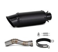 HPZPRPCEW Ligne D'échappement Sport Racing Avec Silencieux Intégré Pour CBR250RR CBR250 RR 2017 2018 2019 2020 2021 2022 2023 2024(Style l)