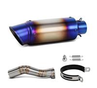HPZPRPCEW Ligne D'échappement Sport Racing Avec Silencieux Intégré Pour CBR250RR CBR250 RR 2017 2018 2019 2020 2021 2022 2023 2024(Style m)