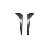 HPZPRPCEW Lot De 2 Ailerons pour VW pour Tiguan MK2 R-Line 2017-2023 Latéraux Lunette Arrière Kit Carrosserie Tuning Accessoires Auto(Aspect Carbone)