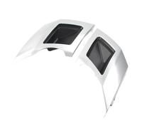 HPZPRPCEW Lot De 2 Caches D'échappement Arrière Pour Land Rover Pour Discovery 5 2017 2018 2019 2020 2021 Accessoires Auto(Argent)