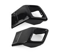 HPZPRPCEW Paire De Garnitures D'échappement De Pare-chocs Arrière Noir Brillant En Acier Inoxydable Pour Land Rover Pour Range Rover Pour Evoque 2010-2018