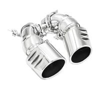 HPZPRPCEW Paire D'embouts D'échappement Pour Mercedes Pour Benz W211 E300 E280 E260 2002 2003 2004 2005 2006 2007 En Acier Inoxydable 304