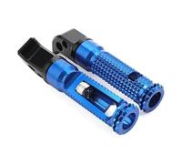 HPZPRPCEW Pédale Avant Pour Pilote Repose Pieds Arrière Passager Pour YAMAHA MT-09 MT07 Pour Tracer XSR 700 900 FZ1 FZ6 FZ8 YZF R3 MT03 MT25 MT-10(Bleu,Rear Pedal)