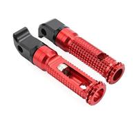 HPZPRPCEW Pédale Avant Pour Pilote Repose Pieds Arrière Passager Pour YAMAHA MT-09 MT07 Pour Tracer XSR 700 900 FZ1 FZ6 FZ8 YZF R3 MT03 MT25 MT-10(ROUGE,Rear Pedal)
