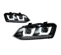 HPZPRPCEW Phare De Voiture Pour VW Pour Polo Pour Vento MK5 6R 2011-2018