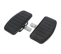 HPZPRPCEW Plancher De Pilote De Moto Plancher Avant Pédale Cale-pieds Pour VTX 1300 VTX1800 C50 Pour Intruder Pour Volusia VL400 VL800(NOIR,UN)