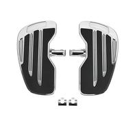 HPZPRPCEW Plancher Pied Avant Arrière Repose Pied Pédale Large Pour Indian Pour Scout Pour Sixty Pour Rogue Pour Twenty Pour Bobber(Chrome,Passager)