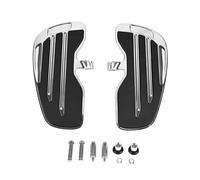 HPZPRPCEW Plancher Pied Avant Arrière Repose Pied Pédale Large Pour Indian Pour Scout Pour Sixty Pour Rogue Pour Twenty Pour Bobber(Chrome,Driver)