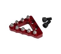 HPZPRPCEW Plaque Pédale Frein Arrière Embout Levier Vitesse Pour Beta 125 200 250 300 350 390 400 430 450 RR RS RRS 2T 4T Accessoires Moto(ROUGE)