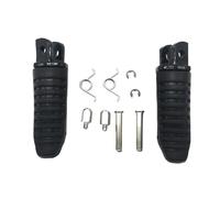 HPZPRPCEW Plateaux Repose-pieds Avant Accessoires Moto Pour Suzuki Pour V-Strom DL 650 1000 GSX 1250 1300 GSR 600 GSX1400 SV1000 GSR600 Pour B-King(NOIR)