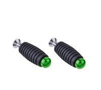 HPZPRPCEW Pointe Levier Frein Pointe Pieds Pattes Fixation Pattes 6mm Pour Suzuki GSX S750 Sv650 Gsx1300r Gsr 600 Pour Bandit 600 650 1200 1250(Vert)