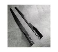 HPZPRPCEW pour A1 S1 8X FSI TFSI TDI 2/4 Portes 2010-2018 Bas De Caisse Extensions Spoilers Kit Carrosserie Tuning(Gloss Black Unpaint)