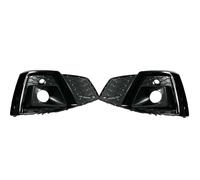 HPZPRPCEW Pour A5 S5 2021 2022 2023 2024 2 Pièces Pare-chocs Avant Couvercle Phare Antibrouillard Lunette Barre Calandre Phare Antibrouillard Grille