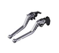 HPZPRPCEW pour ADV 350 X-ADV 750 pour Forza 350 pour Forza750 2021 2022 2023 Moto Longue/Courte Freins Réglables Leviers d'embrayage(Gris,173mm)