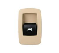 HPZPRPCEW pour B&MW 5 E60 528i 535i 550i M5 X3 E83 Interrupteur De Commande Électrique De Vitre Bouton Avant/arrière Conducteur/Passager 61319113773(Beige)