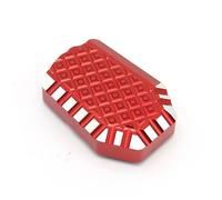 HPZPRPCEW Pour Benelli 502C Extendeur Patin Frein Arrière Accessoire Moto CNC Alliage Aluminium Prolongateur Pédale Frein Pied Repose-pied(ROUGE)